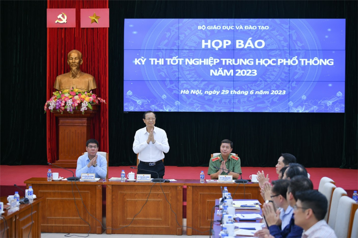 Kỳ thi tốt nghiệp THPT 2023 đảm bảo nghiêm túc, đúng kế hoạch (30/06/2023)